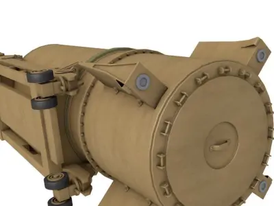 B41 Nuclear Bomb 3D model