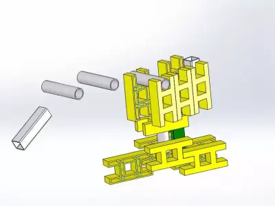 Bechoe pipe with tube Free 3D model