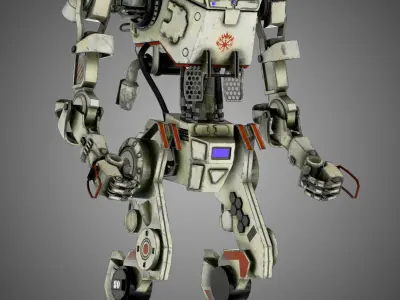 Titanfall Stryder 3D model