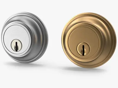 Door Lock V02 3D model