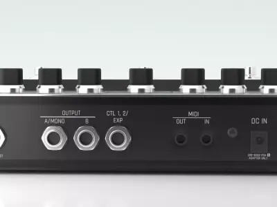 BOSS - effects pedals DM-101 3D model