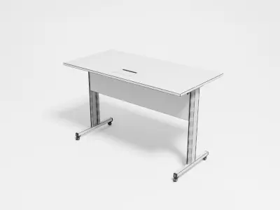 Burgess Furniture - Office Table - C-8 FLT - Rectangular 3D model