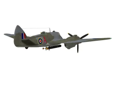 Bristol Beaufighter  MKVIC 3D model
