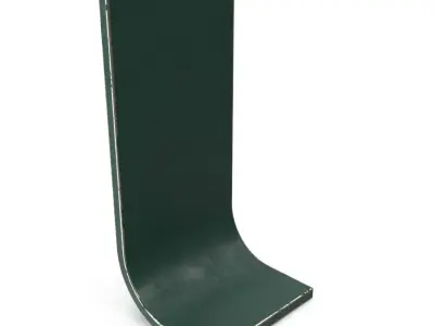 Street Advertising Billboard 14 Low-poly 3D model