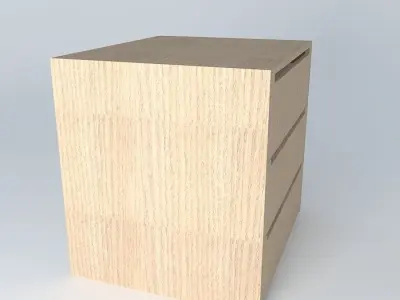 closet internal drawers Free 3D model