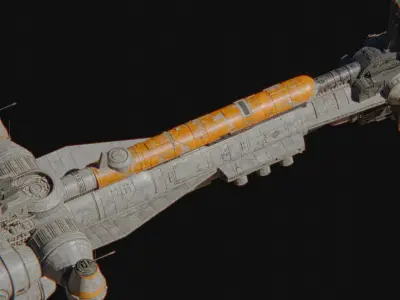 Hammerhear Corvette 3D model