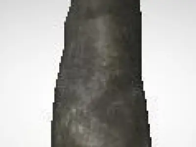 Knife Dagger Low-poly 3D model