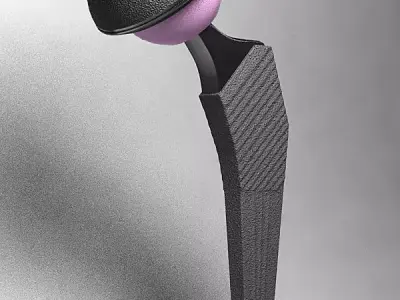 Femoral Prosthesis 3D model