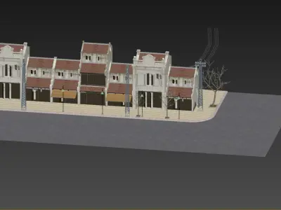 Old Town 3D model