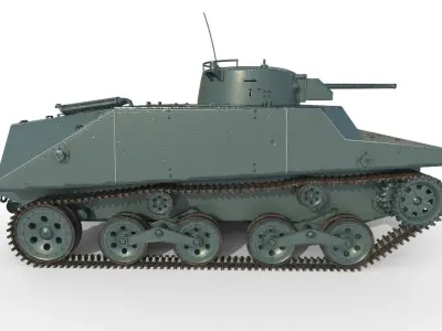Type 2 Ka-Mi 3D model
