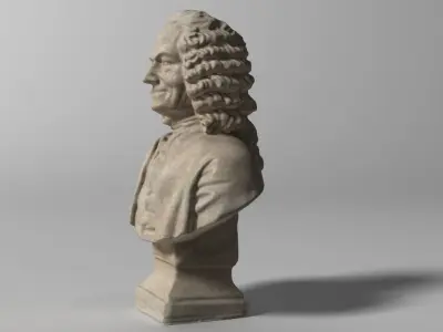 Voltaire Bust 3D model