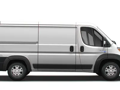 Ram ProMaster EV Cargo Van L2H1 2024 3D model