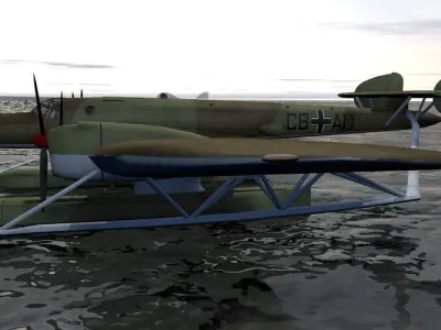 Blohm und Voss Bv-139 B-MS Minensuch 3D model