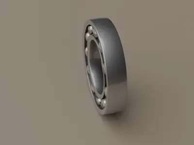 Ball bearing 3D model