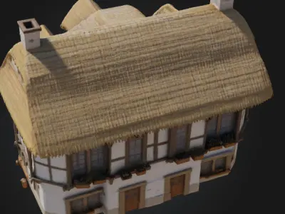 Medieval Inn 3D model