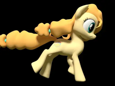 Buttercup MLP Model Free 3D model