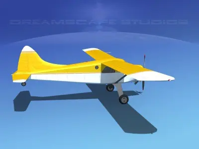 Dehaviland DH-2 Beaver SL03 3D model