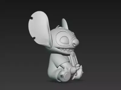 Stitch - Ice Cream 3D print model