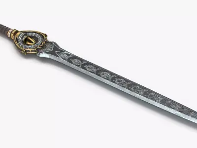 Sword V3 PBR Low-poly 3D model