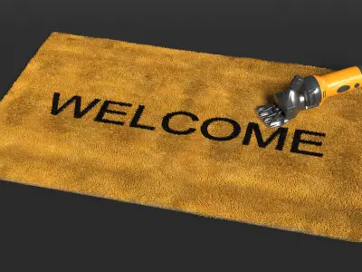 Electric Carpet Trimming Machine Fur 3D model