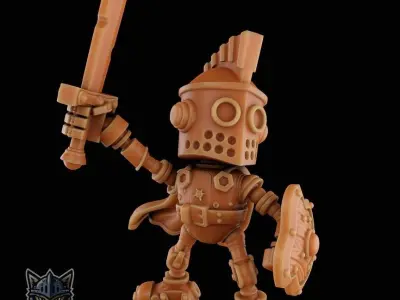 Swordbot Squad 3D print model