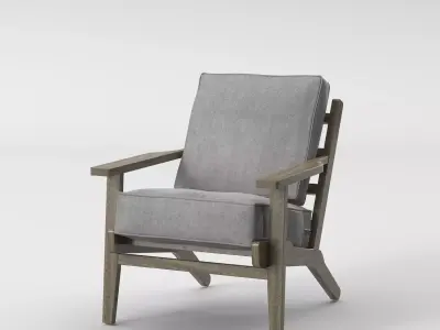 The soft chair  Free 3D model