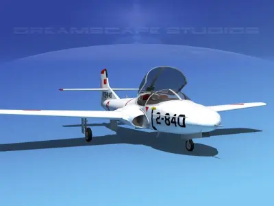 Cessna T-37 Tweetybird Turkey 3D model