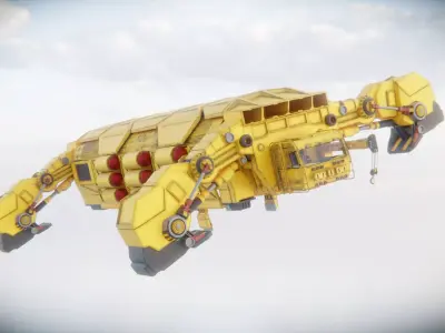 HEAV MULE from Godzilla X Kong Free 3D model