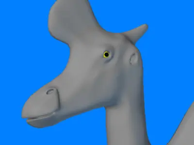 Lambeosaurus Type-1 D 3D model