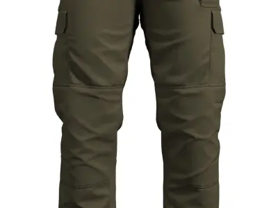 ABR PRO Pants - Marvelous Designer 3D model