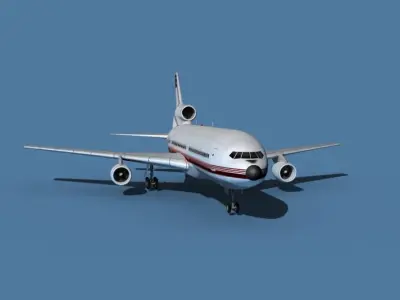 Lockheed L-1011-50 Corporate 1 3D model