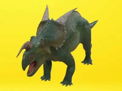 Einiosaurus Dinosaur Low-poly 3D model