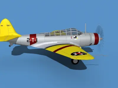 Douglas TBD-1 Devestator V02 3D model