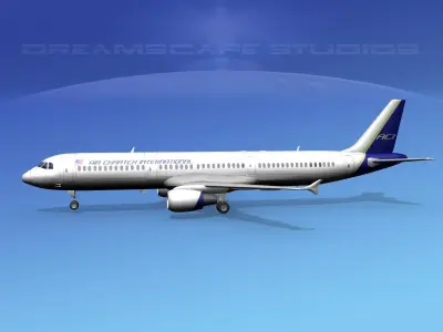 Airbus A321 Air Charter Intl 1 3D model