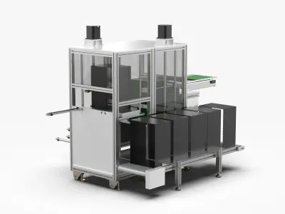 Automatic Feeding and Separating Board Machine 3D model