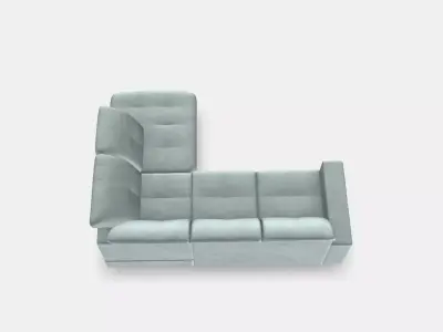 8810-B sarokgarnitur balos 3D model