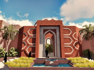 Shopping Center 3D model