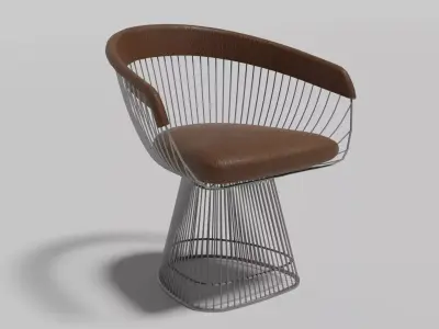 Warren Platner Chair 3D Model Free 3D model