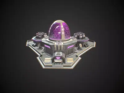 incubator  WARCRAFT Starcraft  insect egg arsenal Low-poly 3D model