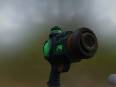 STRANGE GUN 3D model
