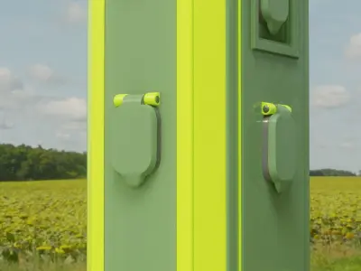 Charging Station Version 2 Extreme 3D model