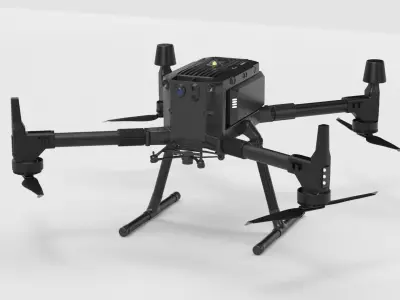 DJI Matrice 300 Rtk Quadcopter Drone 3D model