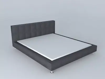 Bond Bed in Cal King Free 3D model