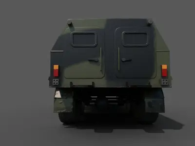 APC Bulat Low-poly 3D model