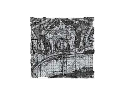 Castel Sant Angelo Low-poly 3D model