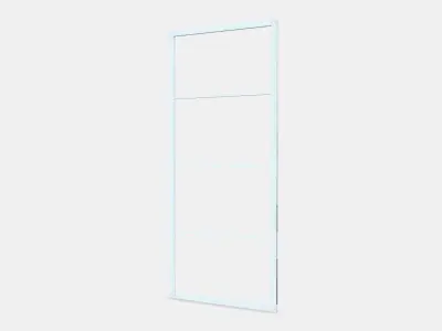 SKYTTA Sliding door frame 5 Low-poly 3D model