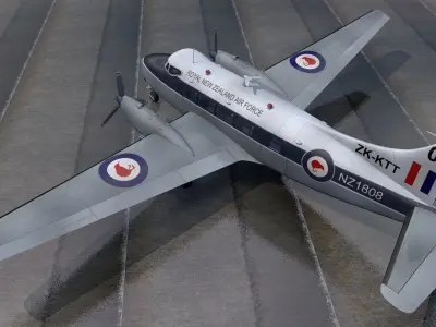 De Havilland DH-104 Dove 3D model