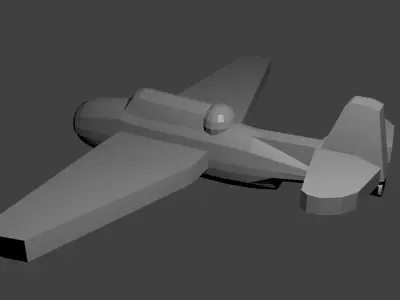 US TBF Avenger Torpedo Bomber Free 3D print model