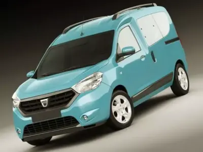 Dacia Dokker and Dokker Van 3D model