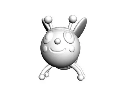 honeybee bee 3D print model